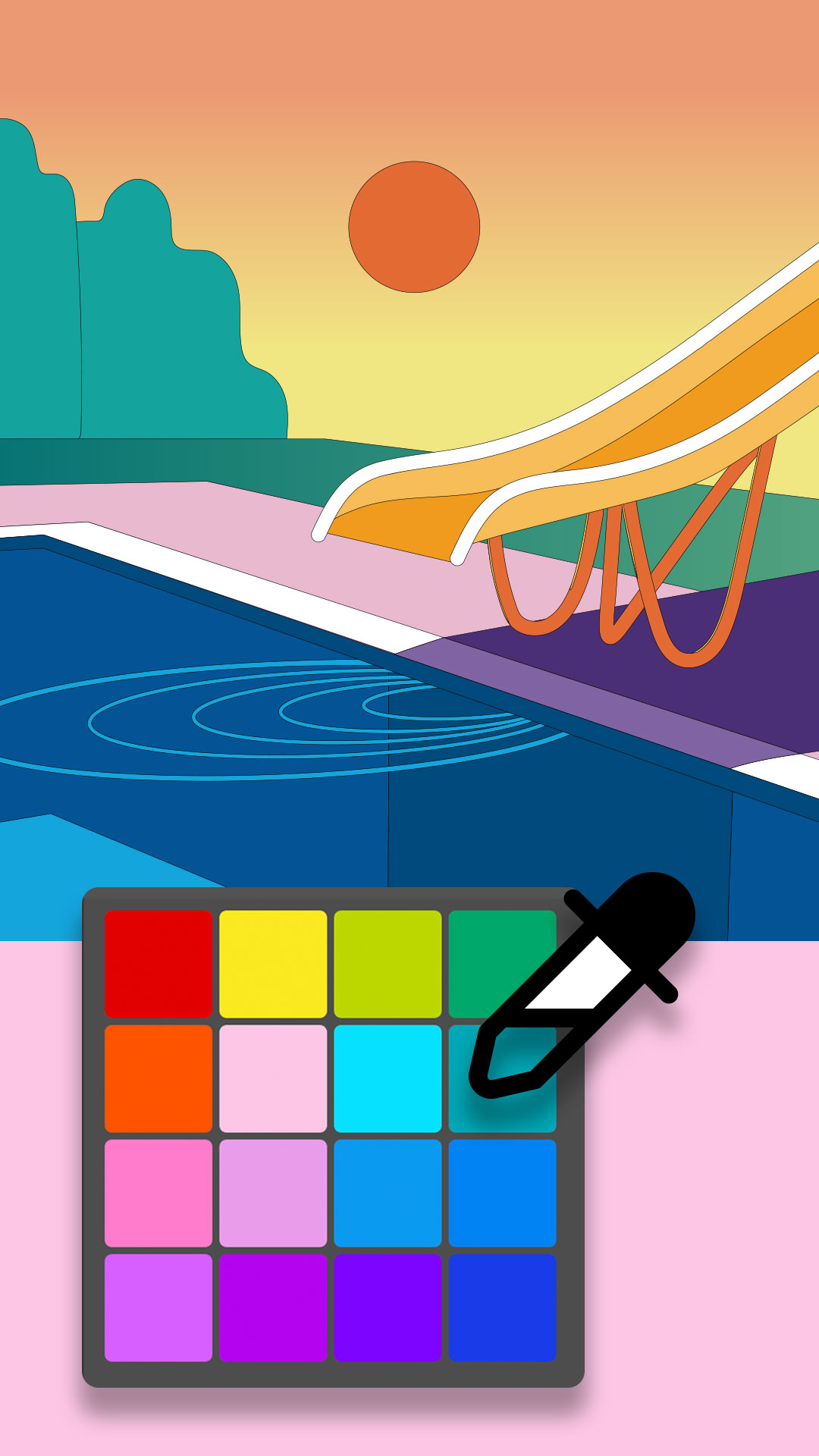 how-to-make-vector-illustration-art-outdoor-illustration-art-for-ski